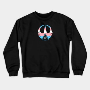 Triad Of The Force - Trans Rights Are Human Rights Crewneck Sweatshirt